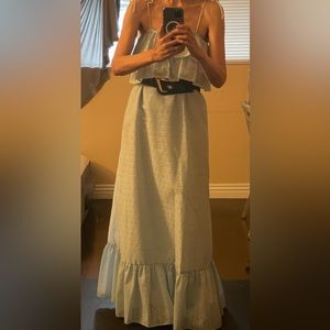 Vintage Blue Sundress with Union Tag